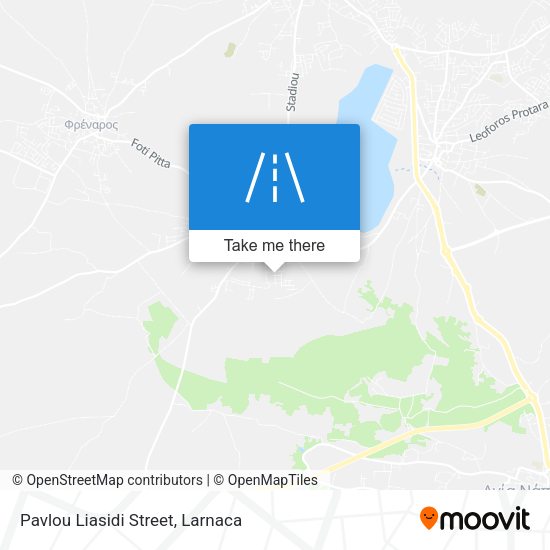 Pavlou Liasidi Street χάρτης