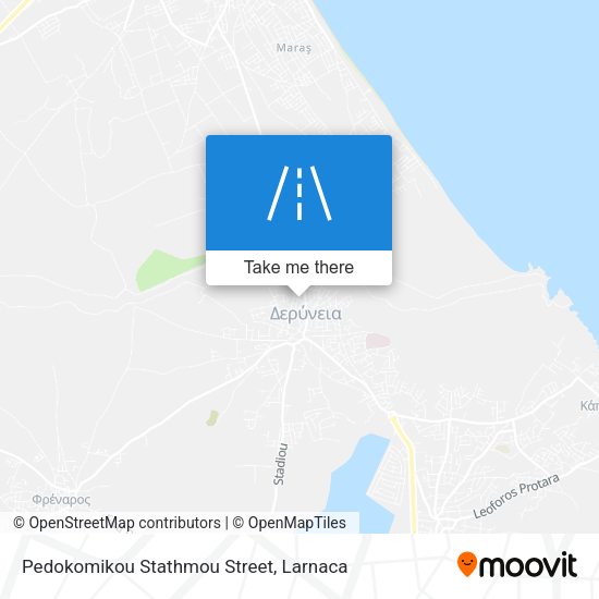 Pedokomikou Stathmou Street χάρτης