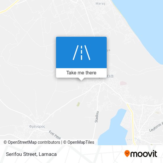 Serifou Street χάρτης