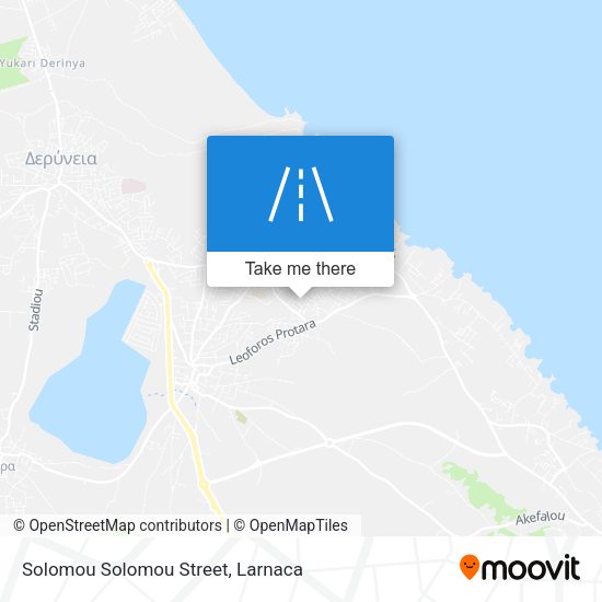 Solomou Solomou Street χάρτης