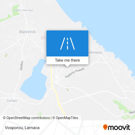 Vosporou χάρτης