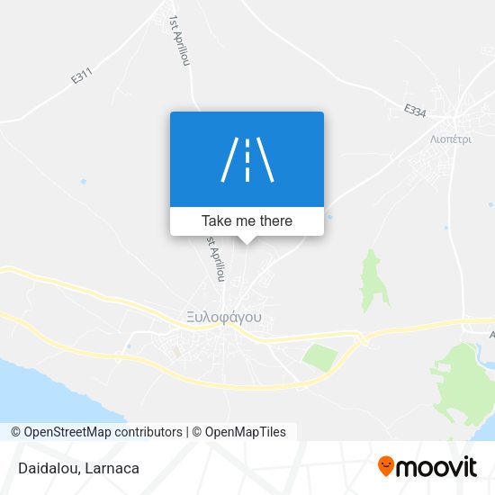 Daidalou map