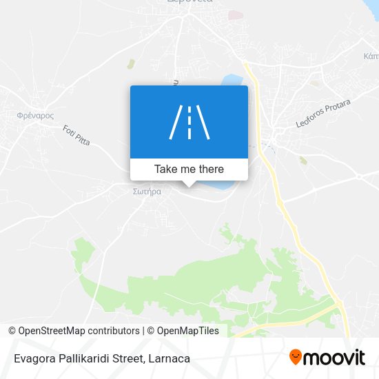 Evagora Pallikaridi Street map