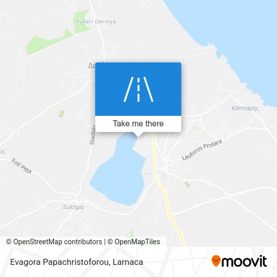 Evagora Papachristoforou map