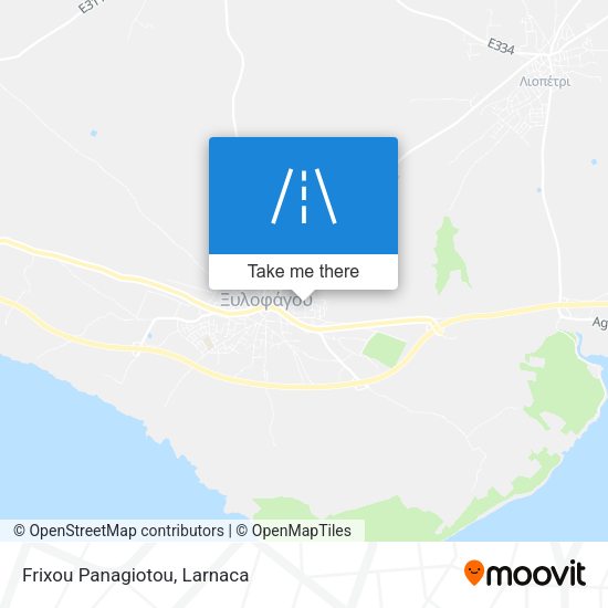 Frixou Panagiotou map