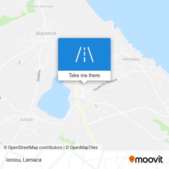 Ioniou map