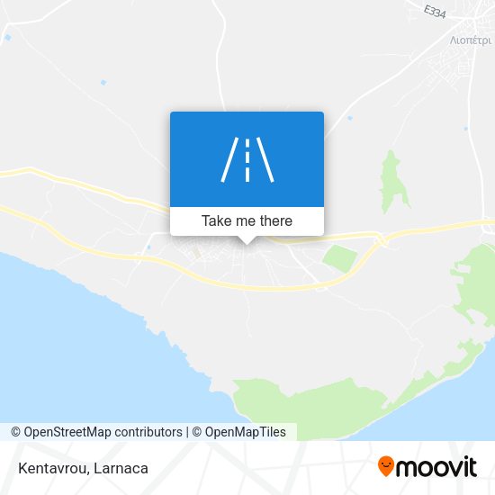 Kentavrou map