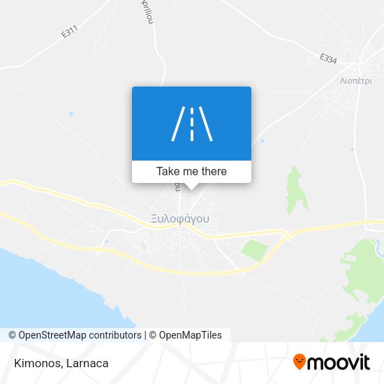 Kimonos map