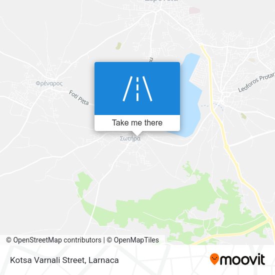 Kotsa Varnali Street χάρτης