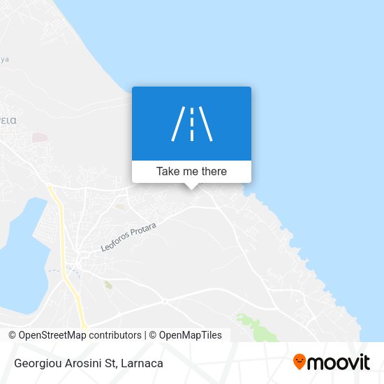 Georgiou Arosini St χάρτης