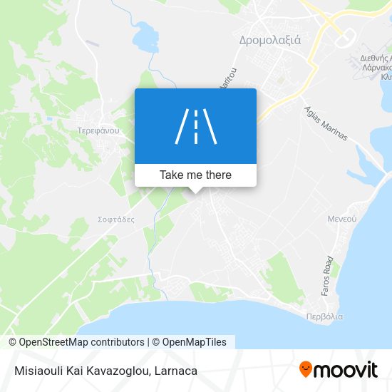 Misiaouli Kai Kavazoglou map