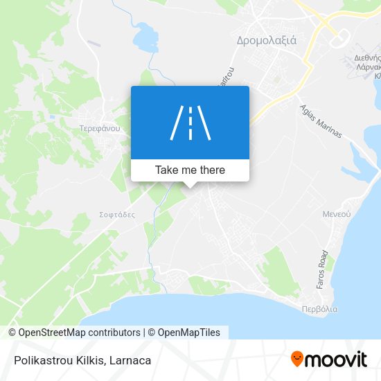 Polikastrou Kilkis χάρτης