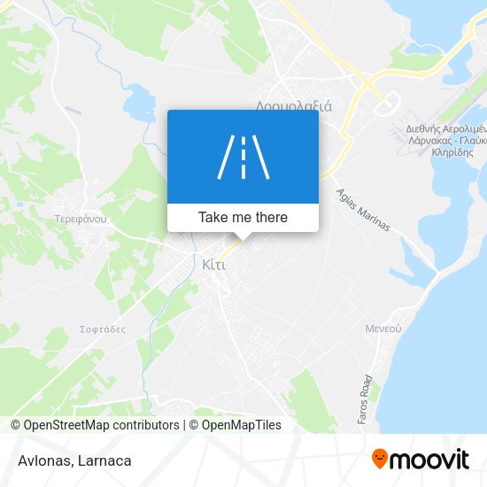 Avlonas map