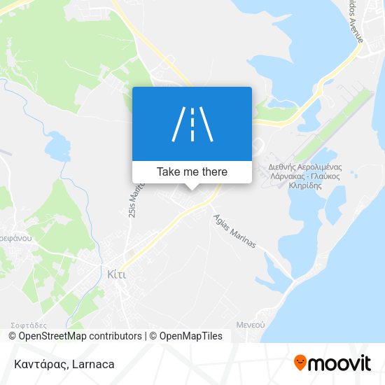 Καντάρας χάρτης