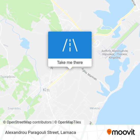 Alexandrou Paragouli Street map