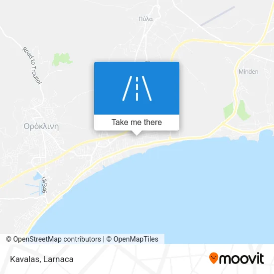 Kavalas map