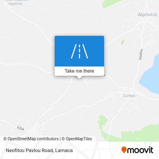 Neofitou Pavlou Road χάρτης