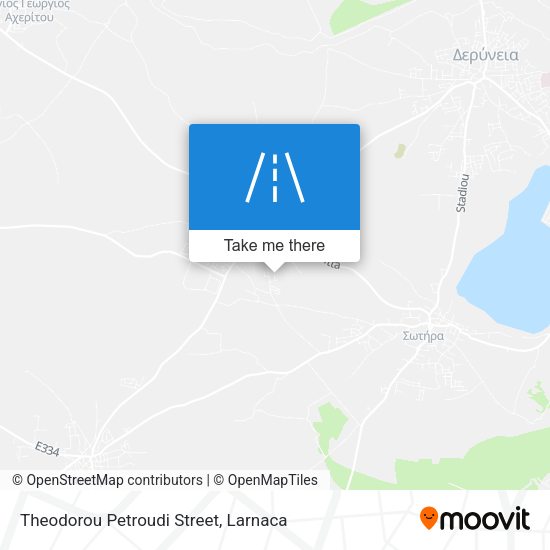 Theodorou Petroudi Street χάρτης