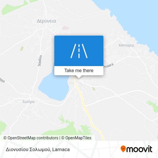 Διονυσίου Σολωμού χάρτης