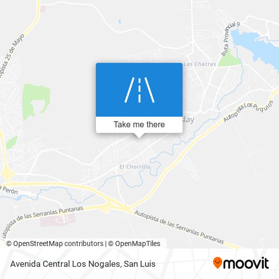 Mapa de Avenida Central Los Nogales