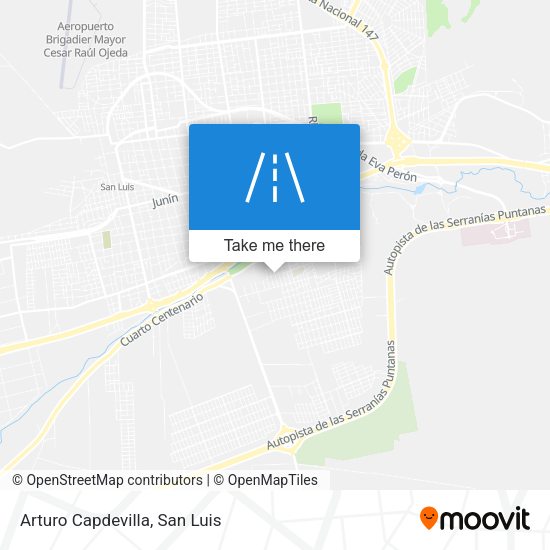 Mapa de Arturo Capdevilla