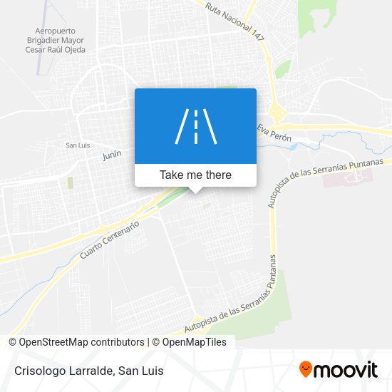 Mapa de Crisologo Larralde