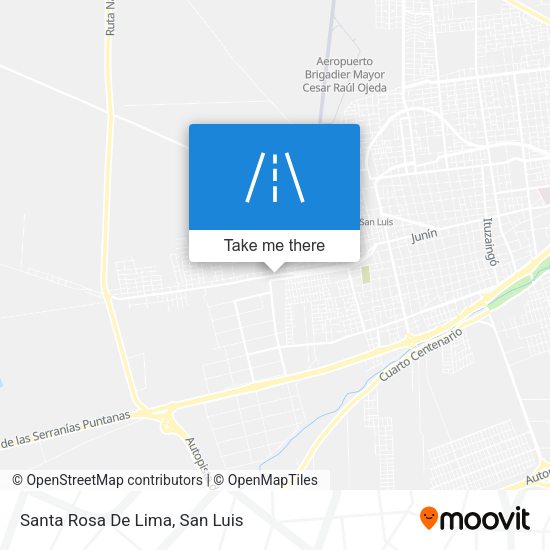 Mapa de Santa Rosa De Lima
