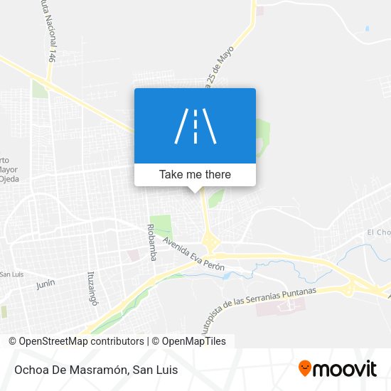 Ochoa De Masramón map