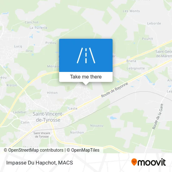 Impasse Du Hapchot map