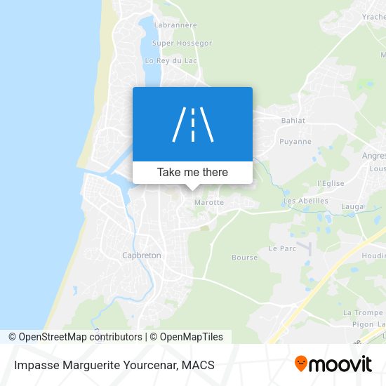 Impasse Marguerite Yourcenar map