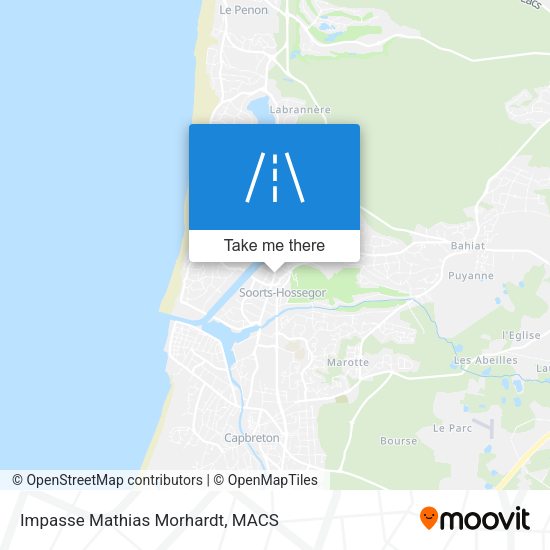 Impasse Mathias Morhardt map