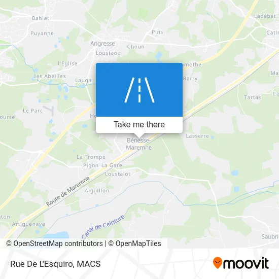 Rue De L'Esquiro map