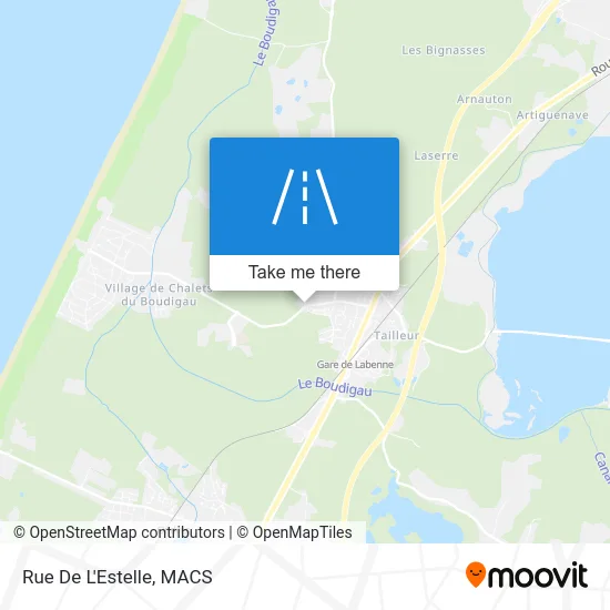 Rue De L'Estelle map