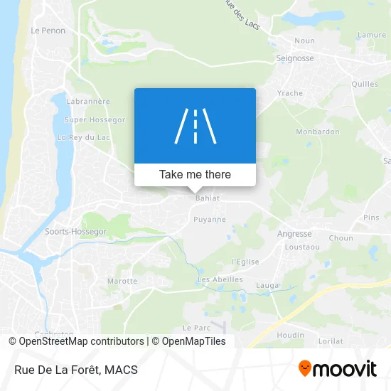 Rue De La Forêt map