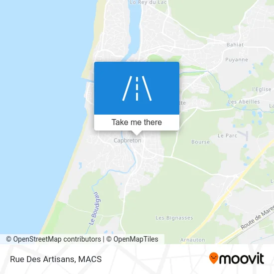 Rue Des Artisans map