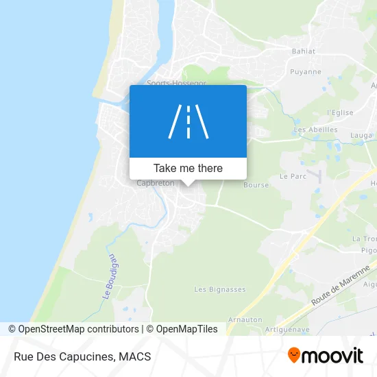 Rue Des Capucines map