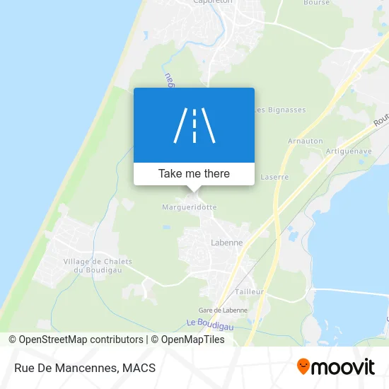 Rue De Mancennes map