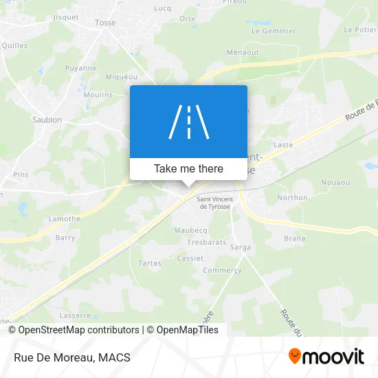 Rue De Moreau map