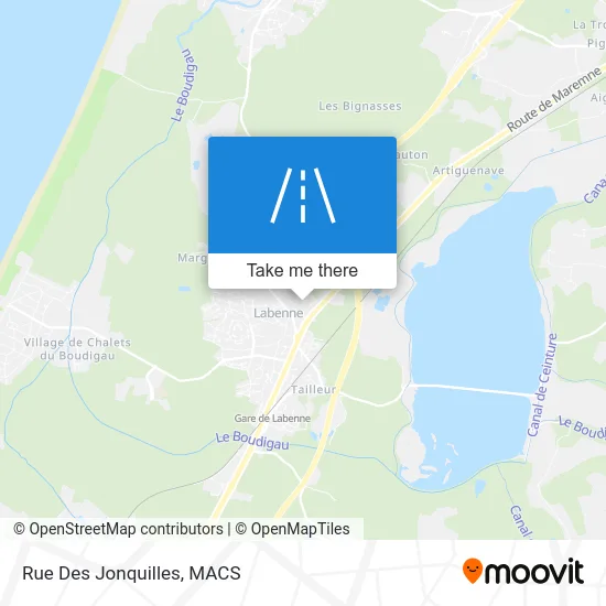 Rue Des Jonquilles map