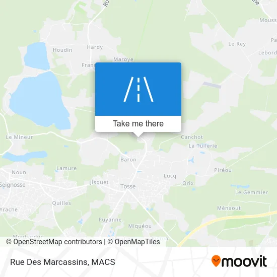 Rue Des Marcassins map