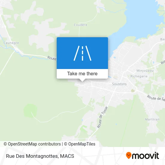 Rue Des Montagnottes map