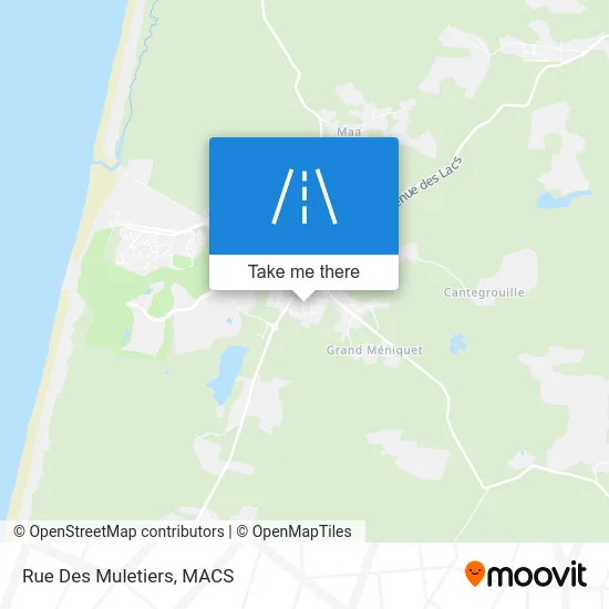 Rue Des Muletiers map