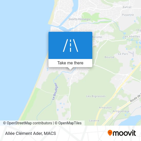 Allée Clément Ader map