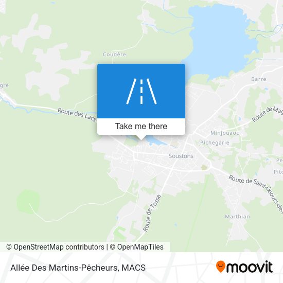 Allée Des Martins-Pêcheurs map
