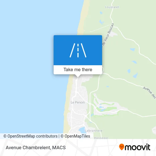 Avenue Chambrelent map