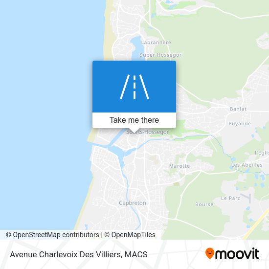 Avenue Charlevoix Des Villiers map