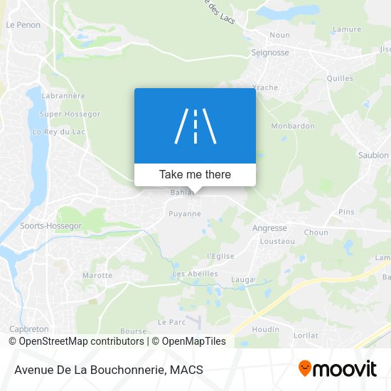 Avenue De La Bouchonnerie map