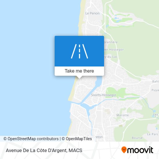 Avenue De La Côte D'Argent map