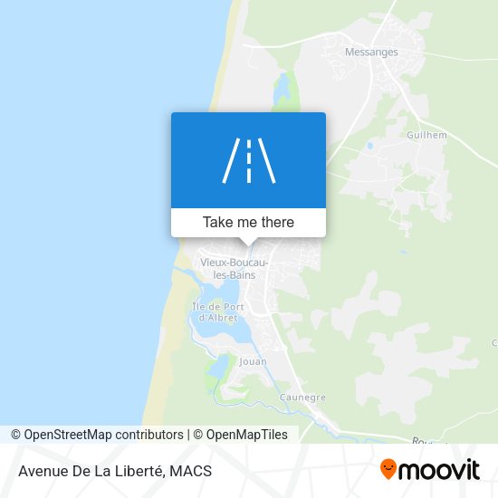 Avenue De La Liberté map