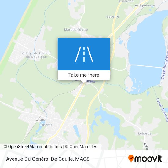Avenue Du Général De Gaulle map